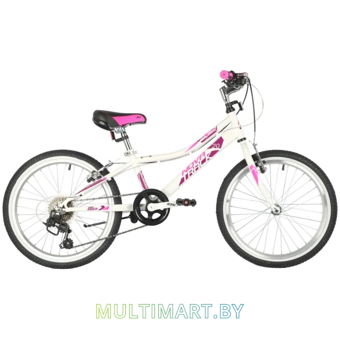 Детский велосипед Novatrack Alice 6.V 20SH6V.ALICE.WT21 (белый, 2021)